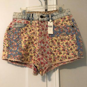 Patchwork Anthro shorts!